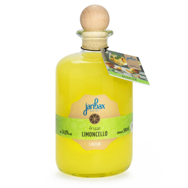 Jan Bax Apothekersfles met Limoncello 500 ml.