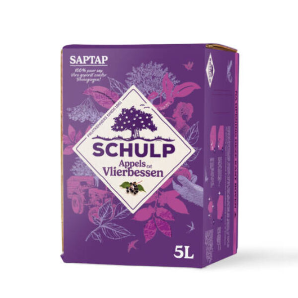 Schulp Saptap Appel-Vlierbessensap